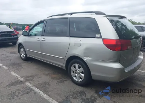 2004 Toyota Sienna Le из США, поврежденный, VIN 5TDZA23C44S175960